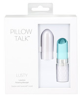 Pillow Talk Lusty - akkus, nyelves rúdvibrátor (türkiz) kép