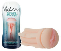 Vulcan Shower Stroker - élethű vagina (natúr) kép