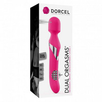 Dorcel Dual Orgasms - akkus, 2in1 masszírozó vibrátor (pink) kép