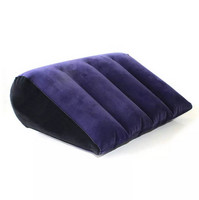 Magic Pillow - Felfújható szexpárna - ék alakú (lila) kép