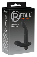 Rebel Naughty Finger - prosztata vibrátor (fekete) kép