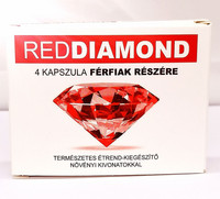 Red Diamond  - természetes étrend-kiegészítő férfiaknak (4 db) kép