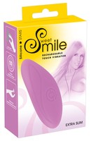 SMILE Touch - akkus hajlékony csiklóvibrátor (lila) kép