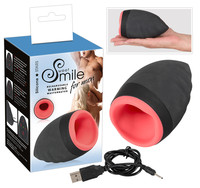 Smile Warming masturbator - akkus, melegítős száj férfiaknak kép