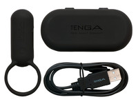 TENGA Smart Vibe péniszgyűrű (fekete) kép