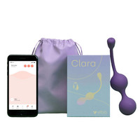 Vibio Clara - okos, akkus, vibrációs gésagolyó (lila) kép