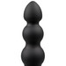 Black Magic 7 - merev 5 gyöngyös anál vibrátor (fekete) kép