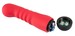 Colorful JOY - redős szilikon vibrátor (piros) kép