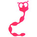 Fun Factory Felix - szilikon anál gyöngysor dildó (pink) kép