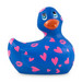 My Duckie Romance 2.0 - szíves kacsa vízálló csiklóvibrátor (kék-pink) kép