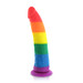 Pride - Szilikon dildó (szivárvány) kép