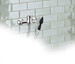 Rear Splash - kúpos szilikon zuhanyfej (fekete) kép