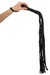 ZADO - 9 szálas, valódi bőr fonott korbács (fekete) kép