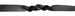 ZADO - fonásos bőr korbács fonott nyéllel (fekete) kép