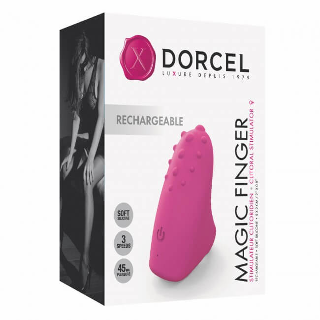 Dorcel Magic Finger - akkus, ujjvibrátor (pink) kép