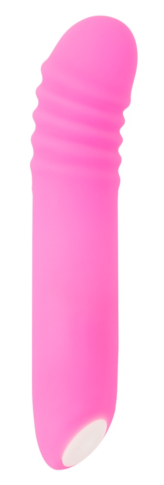 Flashing Mini Vibe - akkus, világító vibrátor (pink) kép