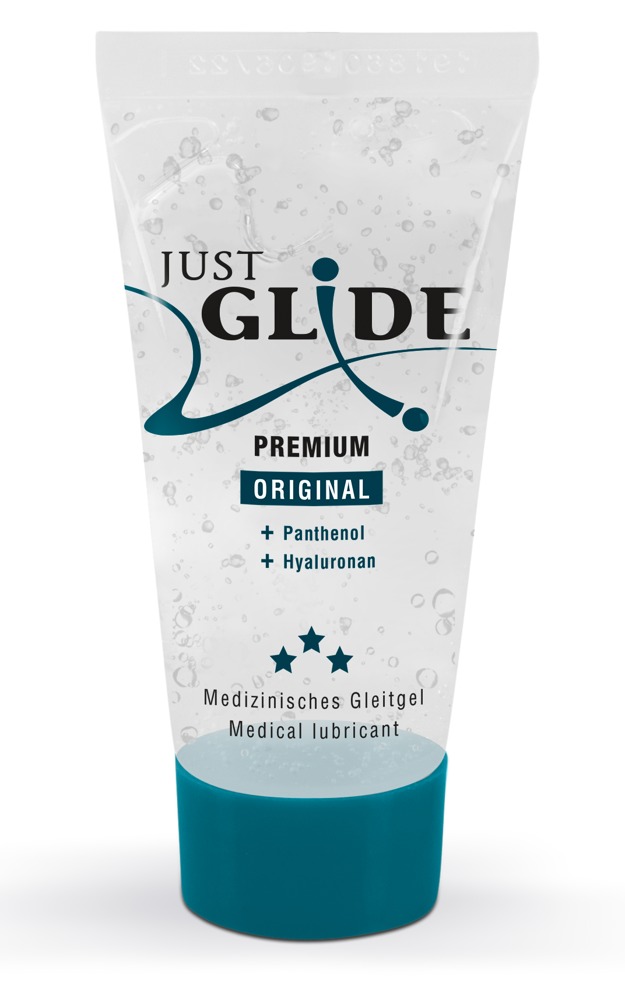 Just Glide Premium Original - vegán vízbázisú síkosító (20 ml) kép