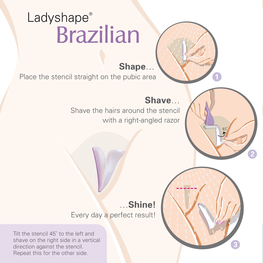 Ladyshape - fazonborotva (brazil) kép